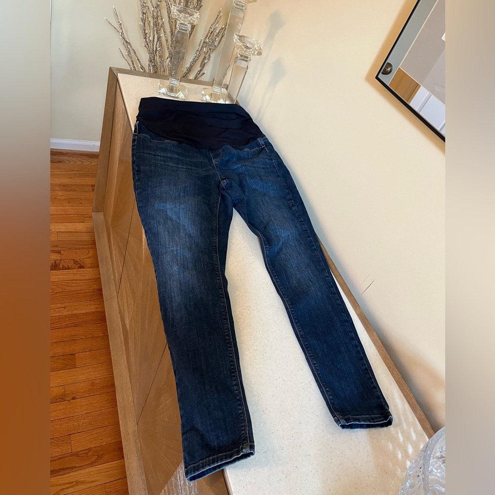 Like New SERAPHINE MATERNITY US Size 14 Stretch Jeans